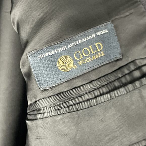 Ermenegildo Zegna Wool Blazer Sport Coat Men 48L Black High Performance 3 Button - Picture 4 of 16